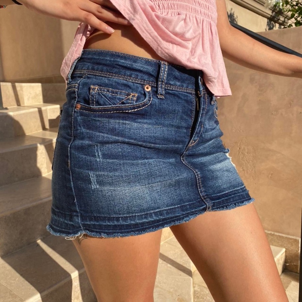 GAP Denim Mini Skirt - Blue